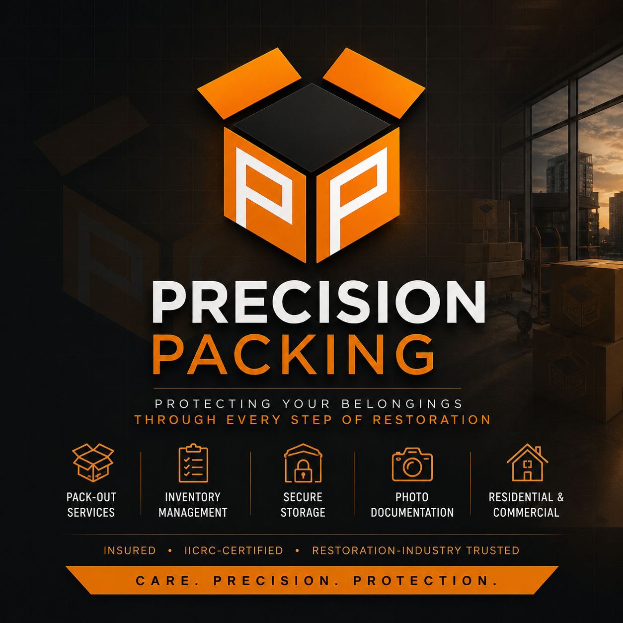 Precision Packing — protecting your belongings through every step of restoration